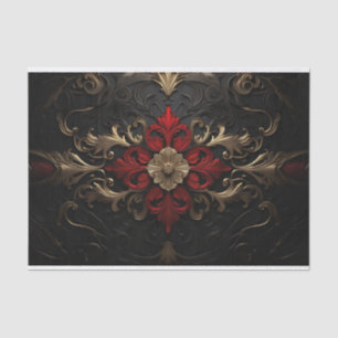 Luxury Victorian Ornament III Tissue Paper
