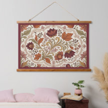 Luxury Vintage French Autumn Floral Botanical