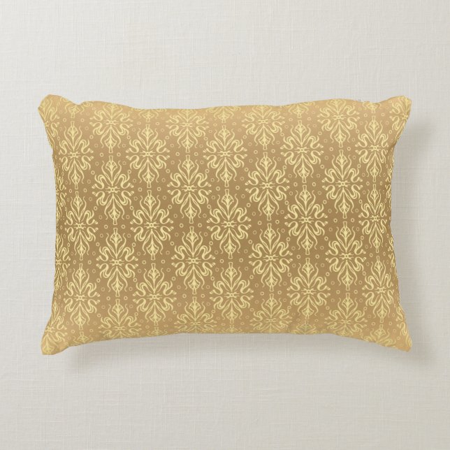 Luxury Vintage Pattern 2 Accent Pillow (Front)