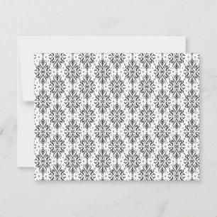 Luxury Vintage Pattern 4 Note Card