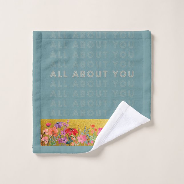 LUXURY WASHCLOTH - ALL ABOUT YOU (Wash Cloth)