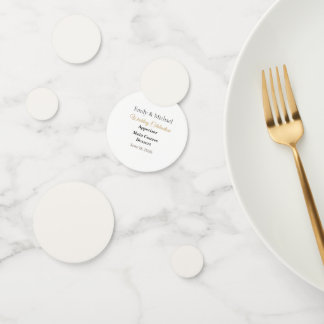 Luxury Wedding Confetti | Custom Table Décor