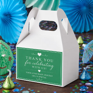 Luxury Wedding Favor Treat Box