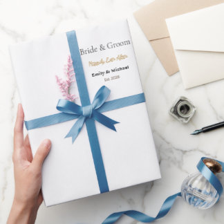 Luxury Wedding Wrap | Custom Matte Paper