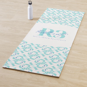 Luxury Wellness Retreat Logo Yoga Mat