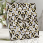 Luxury White and Gold Marble Arabesque Ceramic Tile<br><div class="desc">Bring opulence to your space with this luxury tile featuring intricate white and gold marble inlay patterns. Swirling floral motifs and delicate arabesque detailing create a stunning high-end aesthetic, complemented by a polished finish and subtle natural stone texture. Perfect for backsplashes, accent walls, or elegant interior décor, this design blends...</div>