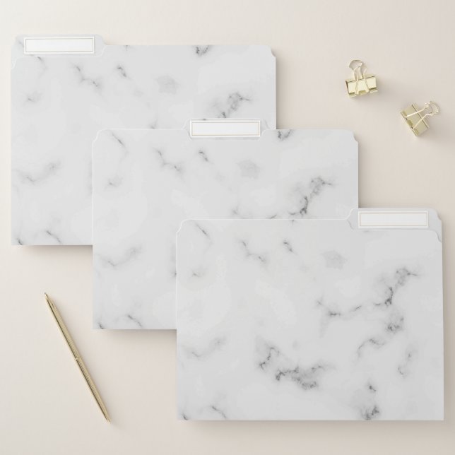 Luxury white and gray marble texture image file folder (Set)