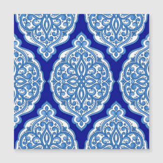 Luxury white-blue, Turkish ornament.