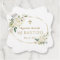 Luxury White Flowers Gold Mi Bautizo