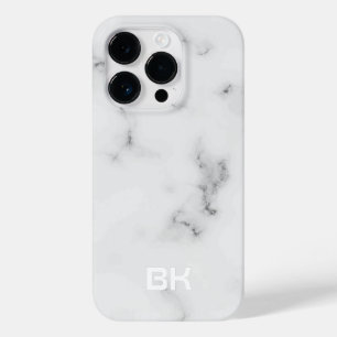 Luxury white marble texture Case-Mate iPhone 14 pro case
