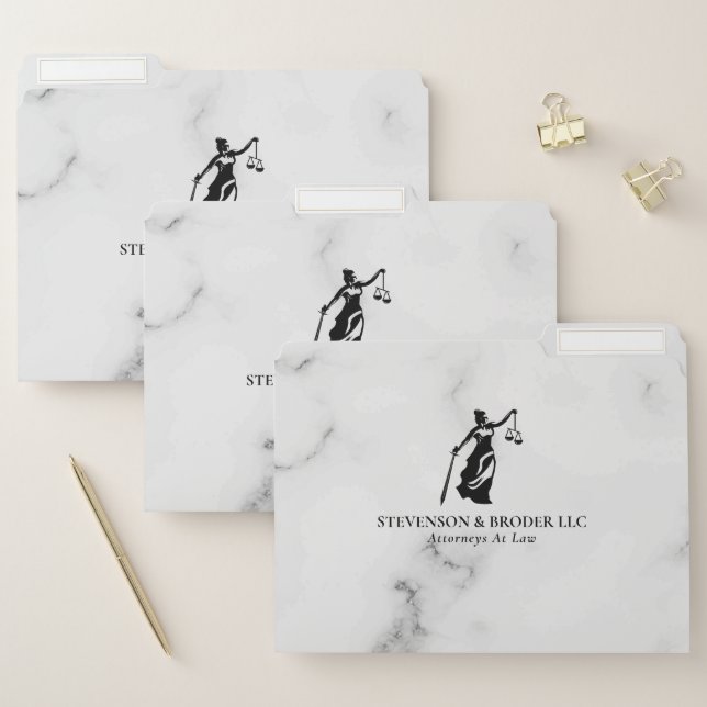 Luxury White Marble Texture File Folder (Set)