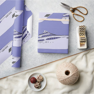 Luxury Yacht Wrapping Paper