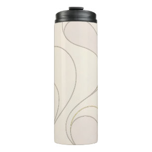 Luxury Yoga Modern Pattern Collection Thermal Tumbler