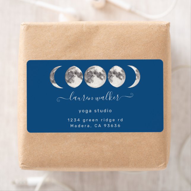 Luxury Yoga Studio Packaging Label  (Insitu)