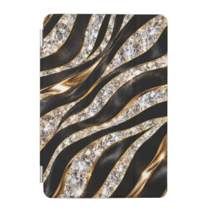 Luxury Zebra Crystal Animal Print iPad Mini Cover