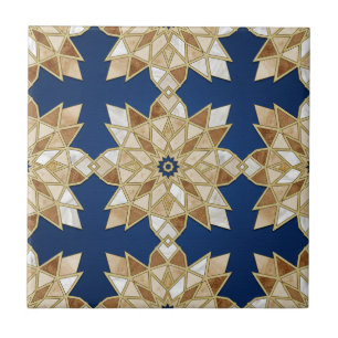 Luxury Zellige Moroccan Mosaic Seamless Pattern Ceramic Tile