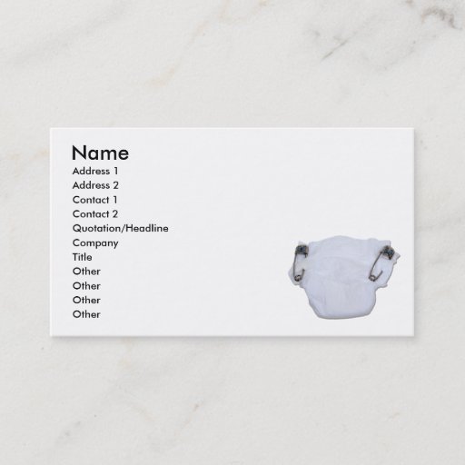 Customizable LuxuryBaby090810, Name, Address 1, Address 2, C... Business Card
