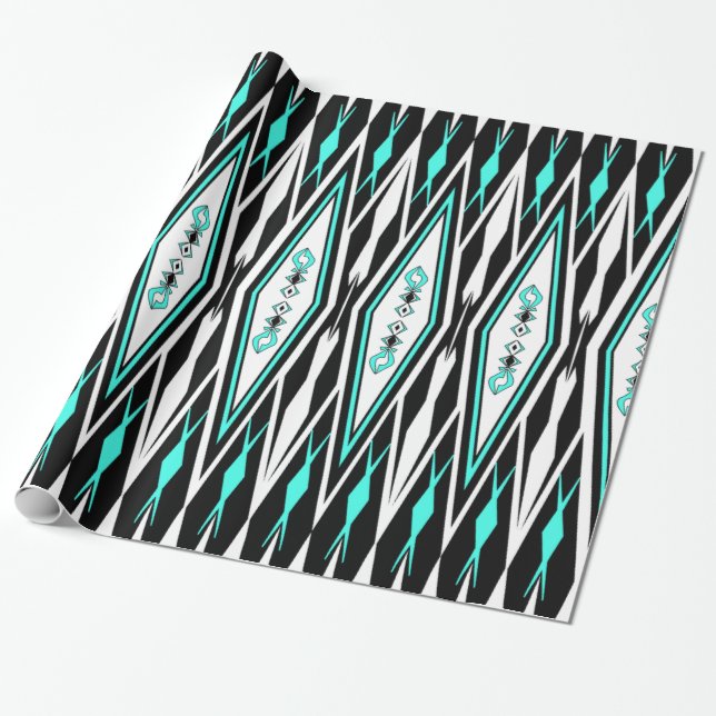 Luyu ~ Wild Dove Wrapping Paper (Unrolled)