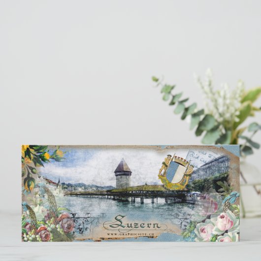 LUZERN 2 - Postcard (Standing Front)