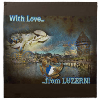 LUZERN Vintage Grunge - Napkins