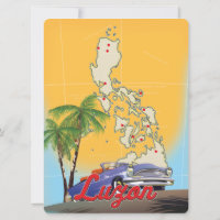 Luzon Philippines Travel poster
