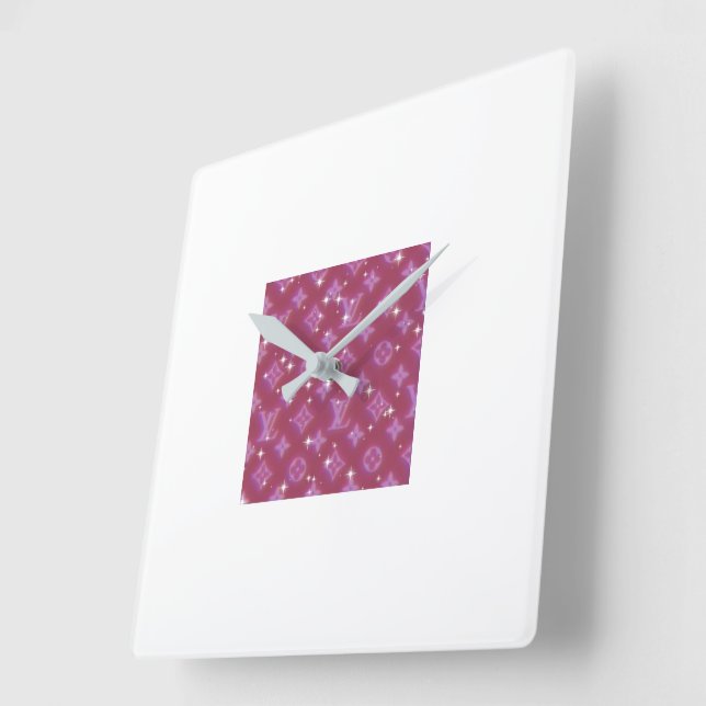 LV Pink Clock (Angle)