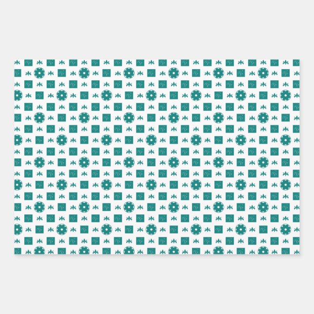 LV VANILLA&PEPPERMINT WRAPPING PAPER SHEETS (Front)