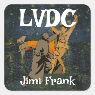 LVDC SQUARE STICKER