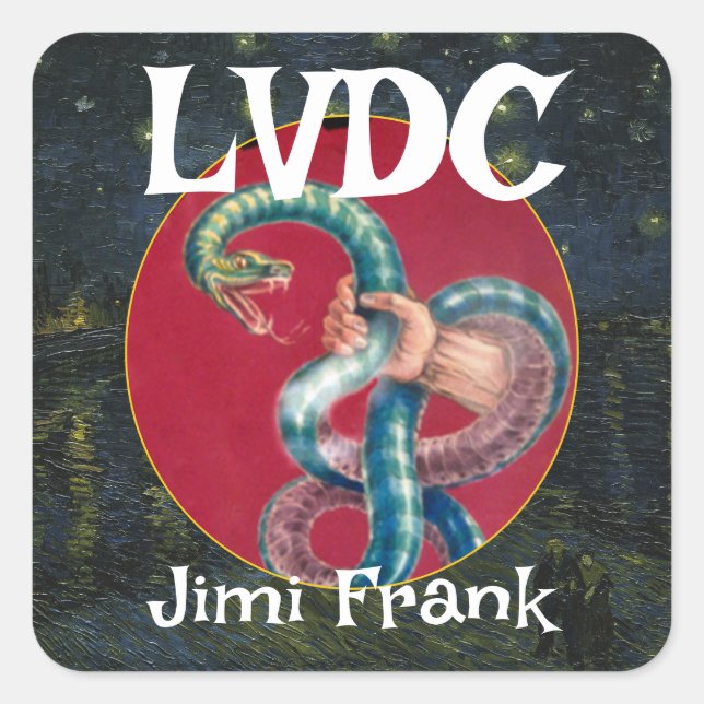 LVDC SQUARE STICKER (Front)