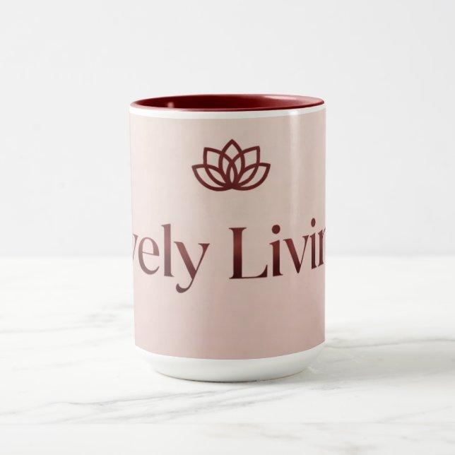 Lvely Living Mug  (Center)