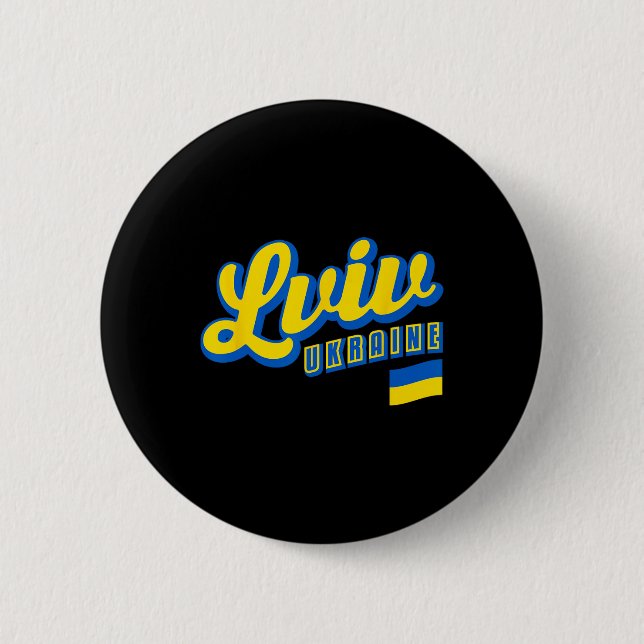 Lviv Ukraine 1  Button (Front)
