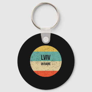 Lviv Ukraine 3 Keychain
