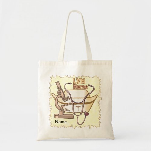 LVN Nurse Collage Tote Bag