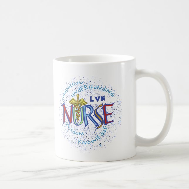 LVN Nurse Motto Coffee Mug (Right)