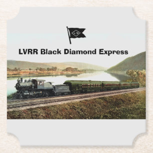 LVRR Black Diamond Express  Beverage Coaster