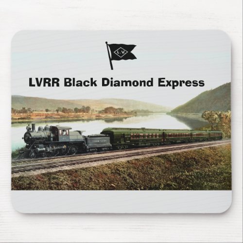 LVRR Black Diamond Express Mouse Pad