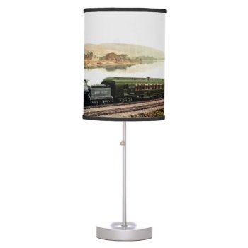 Lvrr Black Diamond Express  Table Lamp by stanrail at Zazzle