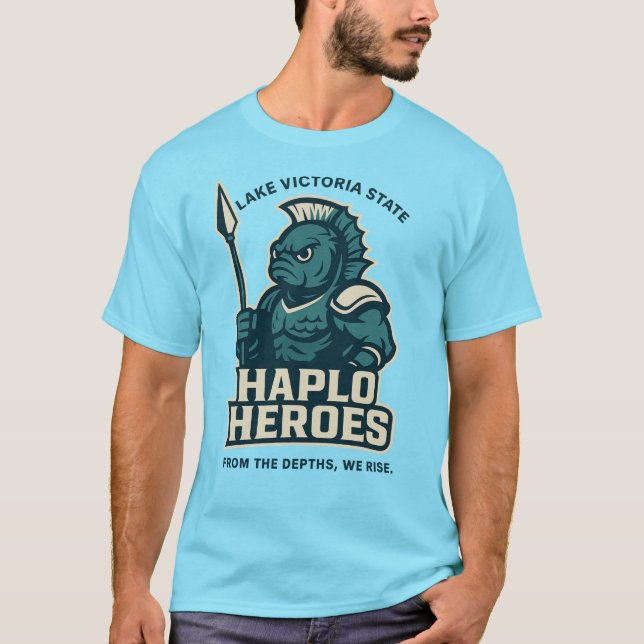 LVSU Haplo Heroes - Lake Victoria State University T-Shirt (Front)