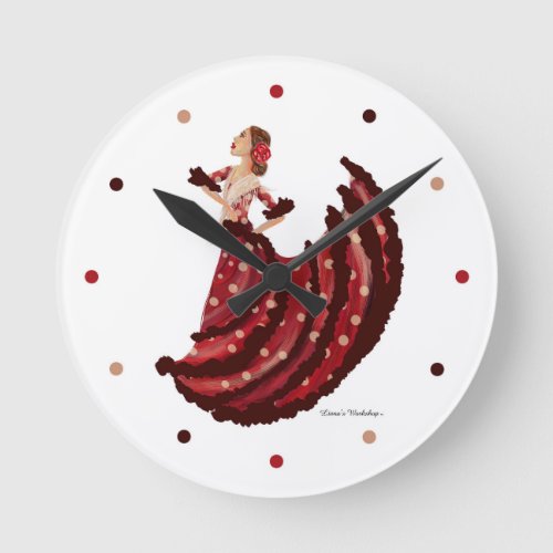 LW Flamenco Clock 2