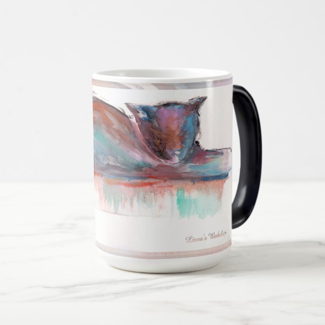 LW Kitty Cat Mug (Front Right)