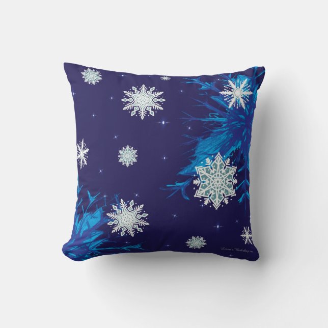 LW Snowflake Pillow (Front)