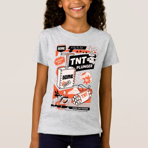 LWILE E COYOTE  ACME TNT Dynamite Plunger T_Shirt