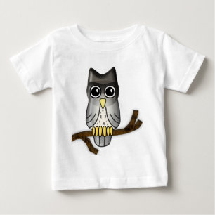 LWood Owl Cute Halloween Critter Baby T-Shirt