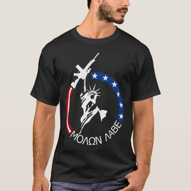 LWRC M6A3 - MOLON LABE T-Shirt (Front)