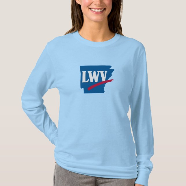 LWV Arkansas Long Sleeve Tee (Front)