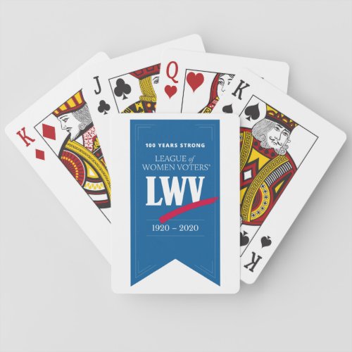 LWV Centennial Playing Cards