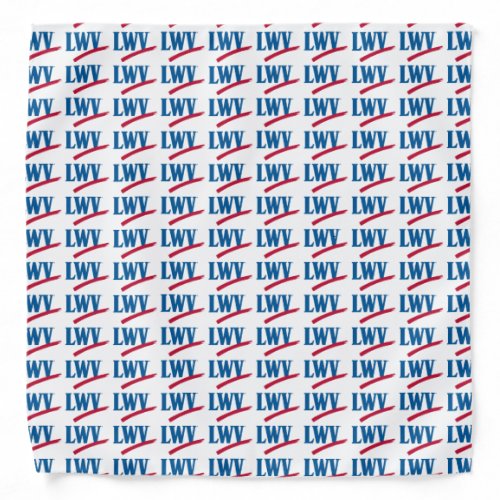 LWV Logo Bandana