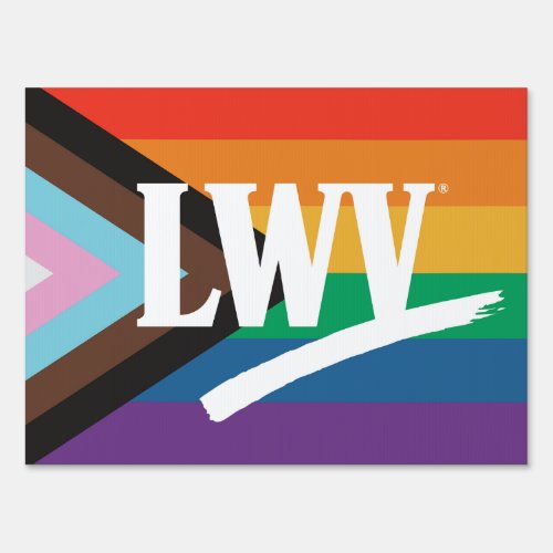 LWV Pride Sign