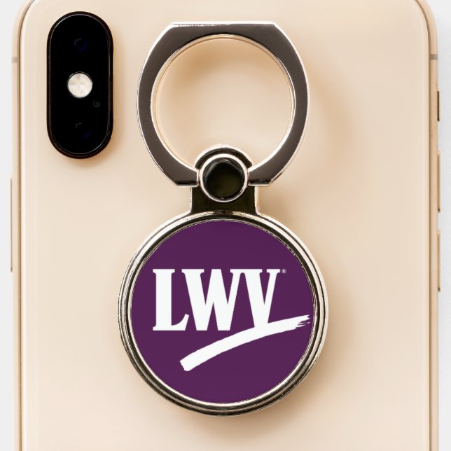 LWVKA Ring Holder - LWV Logo (Close Up)