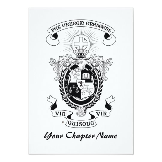 LXA Coat of Arms Card